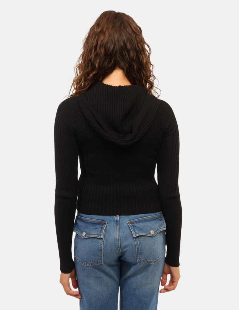 Abbigliamento donna scontato - Maglia Tommy Hilfiger Nera