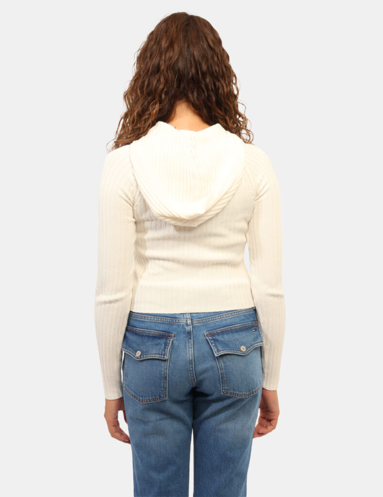 Abbigliamento donna scontato - Maglia Tommy Hilfiger Bianca