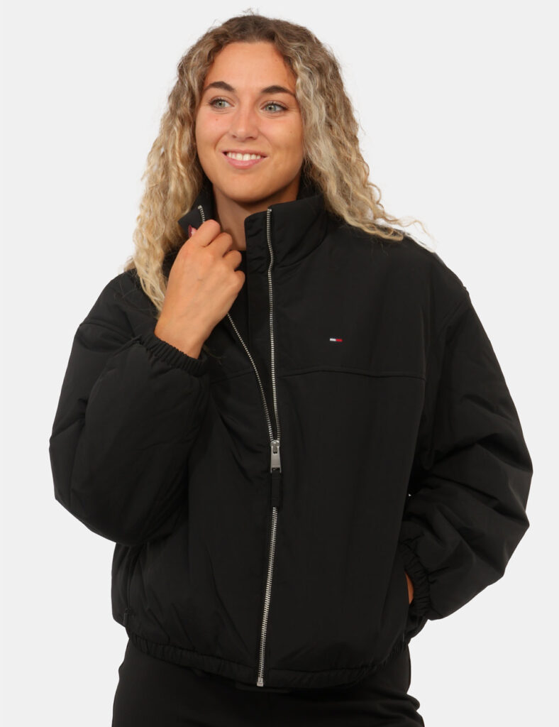 Abbigliamento donna scontato - Piumino Tommy Hilfiger Nero
