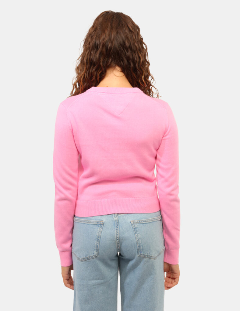 Abbigliamento donna scontato - Maglia Tommy Hilfiger Rosa