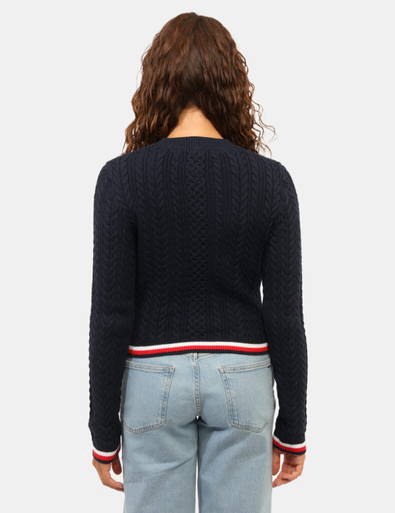 Abbigliamento donna scontato - Maglia Tommy Hilfiger Blu