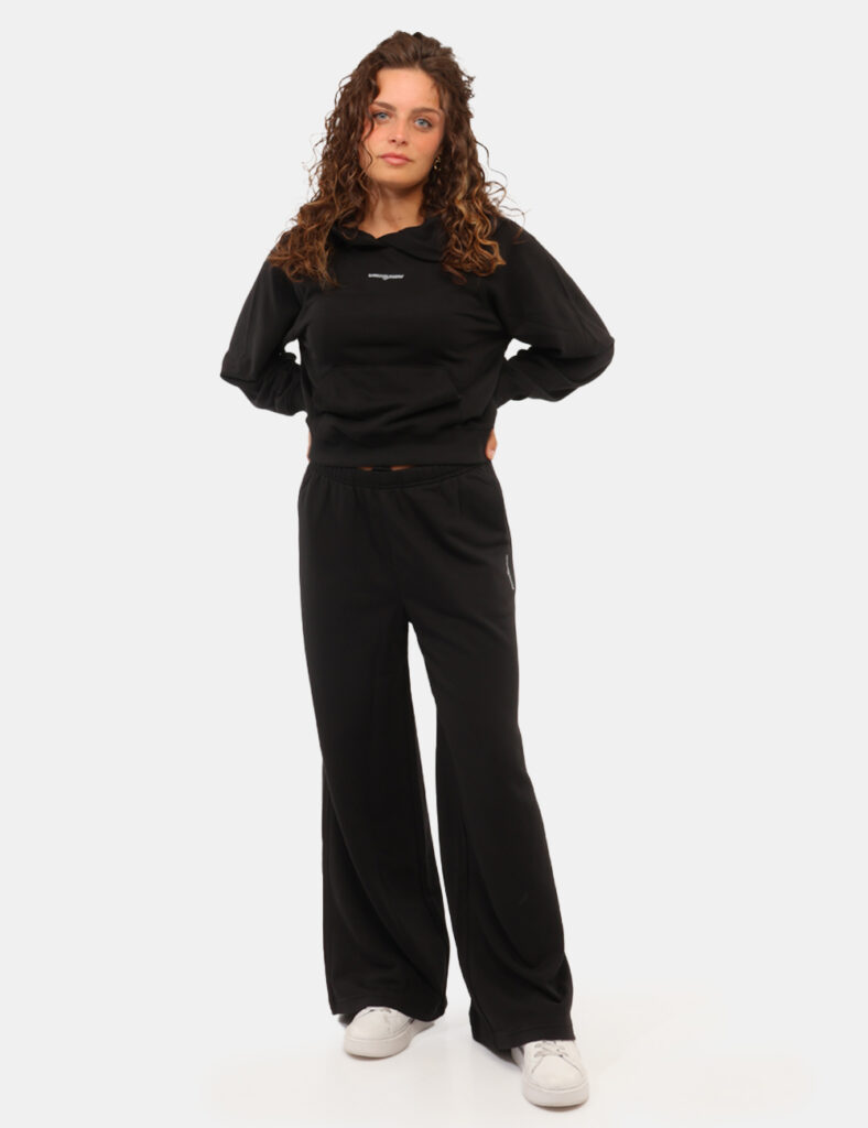 Abbigliamento donna scontato - Pantalone della tuta Tommy Hilfiger Nero