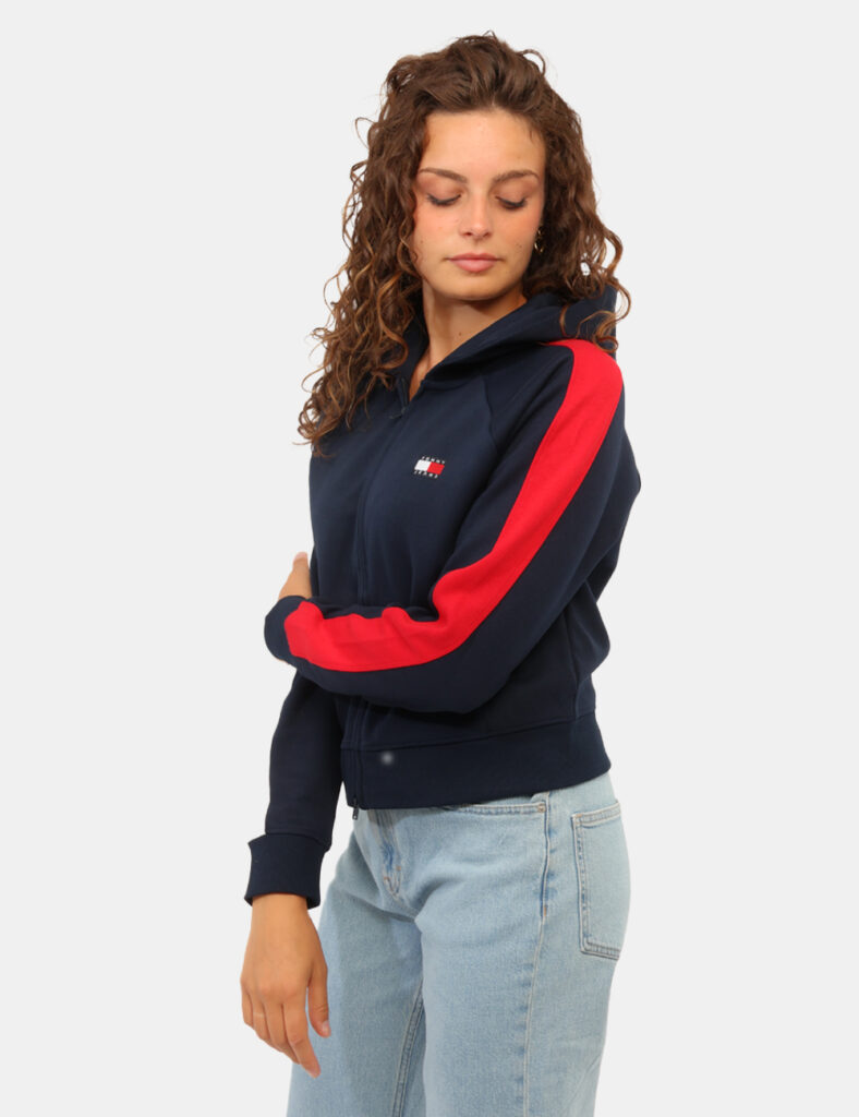 Abbigliamento donna scontato - Felpa Tommy Hilfiger Blu