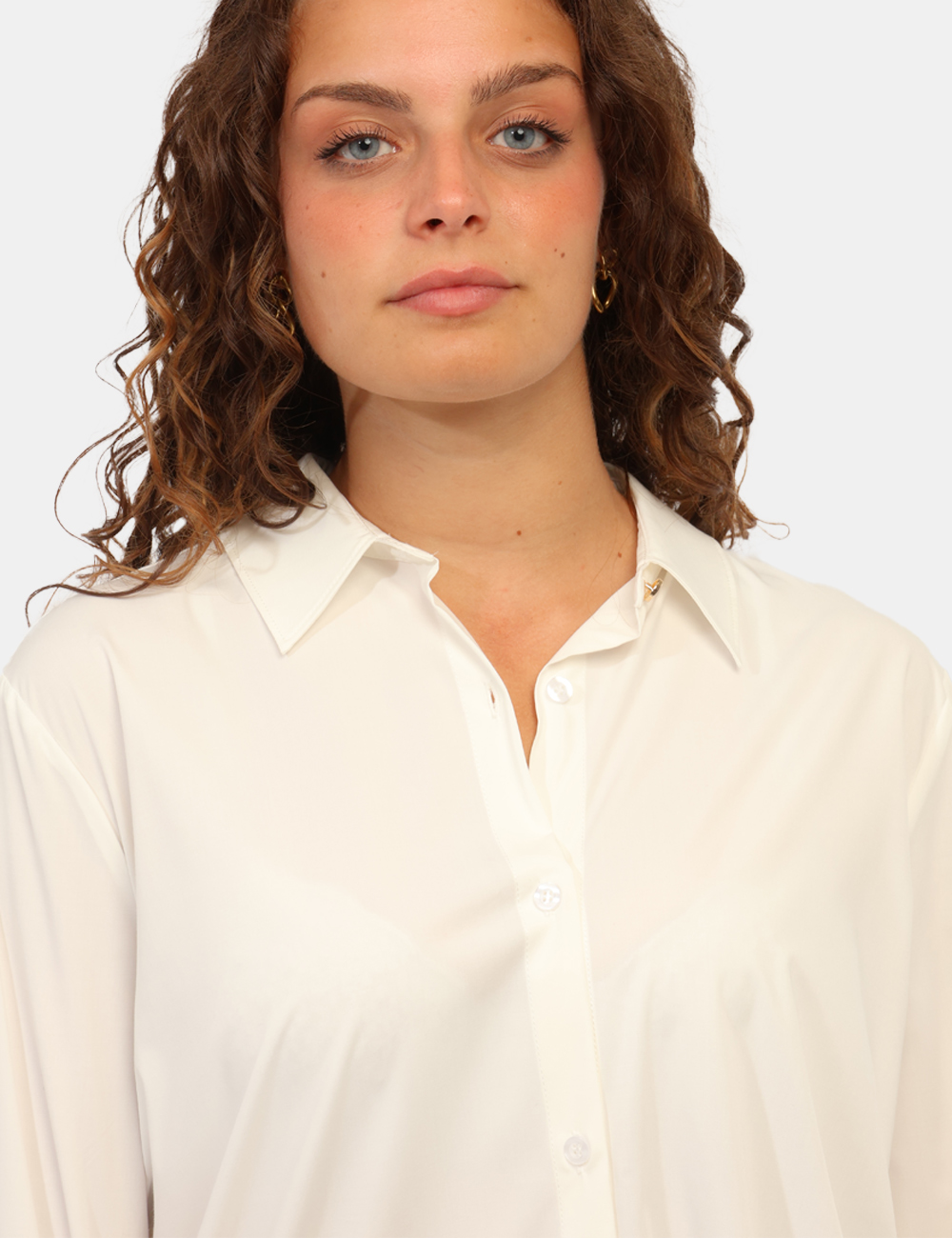 FP26WT6008-W58401-MCC_BIANCO_AI26_6 Camicia Fracomina Bianca tg.S - Camicia FRACOMINA Bianca. Il capo ideale per chi desidera un look raffinato e contemporaneo,