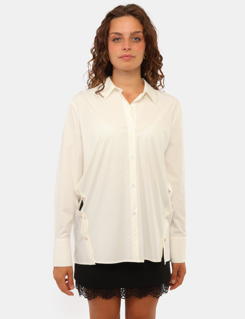 FP26WT6008-W58401-MCC_BIANCO_AI26_7 Camicia Fracomina Bianca tg.S - Camicia FRACOMINA Bianca. Il capo ideale per chi desidera un look raffinato e contemporaneo,