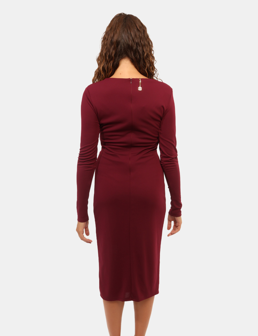 FQ26WD2002-W62601-MCC_BORDEAUX_AI26_2 Vestito Fracomina Bordeaux tg.S - Vestito FRACOMINA Bordeaux Il Vestito FRACOMINA Bordeaux è la scelta perfetta per chi desi