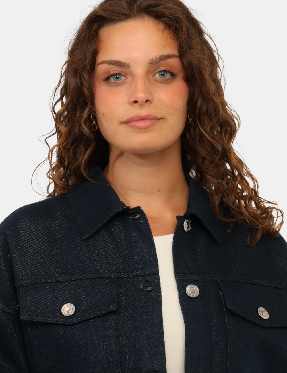 FR26WJ4007-D419Q7-MCC_BLU_AI26_5 Giacca Fracomina Blu tg.S - Giacca FRACOMINA BluLa Giacca FRACOMINA Blu è un capo versatile e moderno, ideale per completare