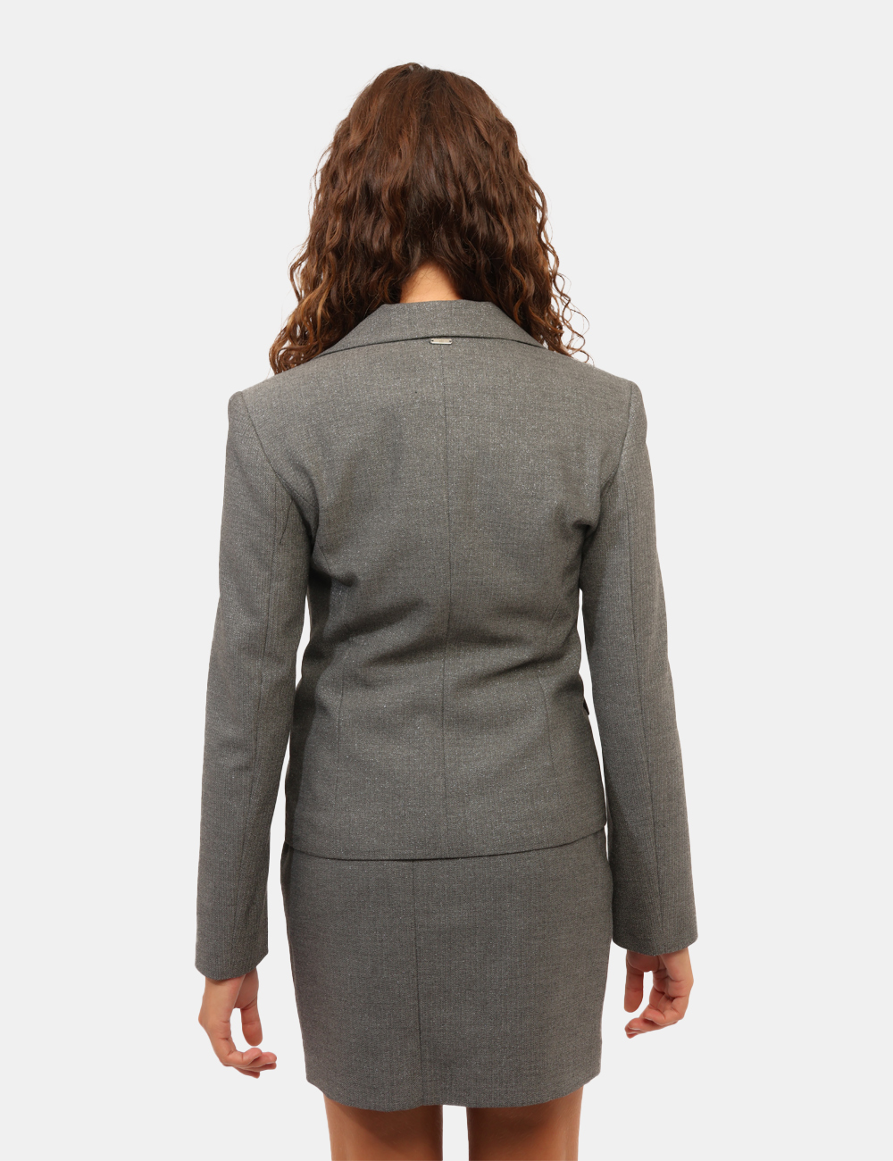 FS26WJ2004-W500J1-MCC_GRIGIO_AI26_2 Blazer Fracomina Grigio tg.S - Blazer FRACOMINA GrigioIl Blazer FRACOMINA Grigio è il capo ideale per completare il guardaro