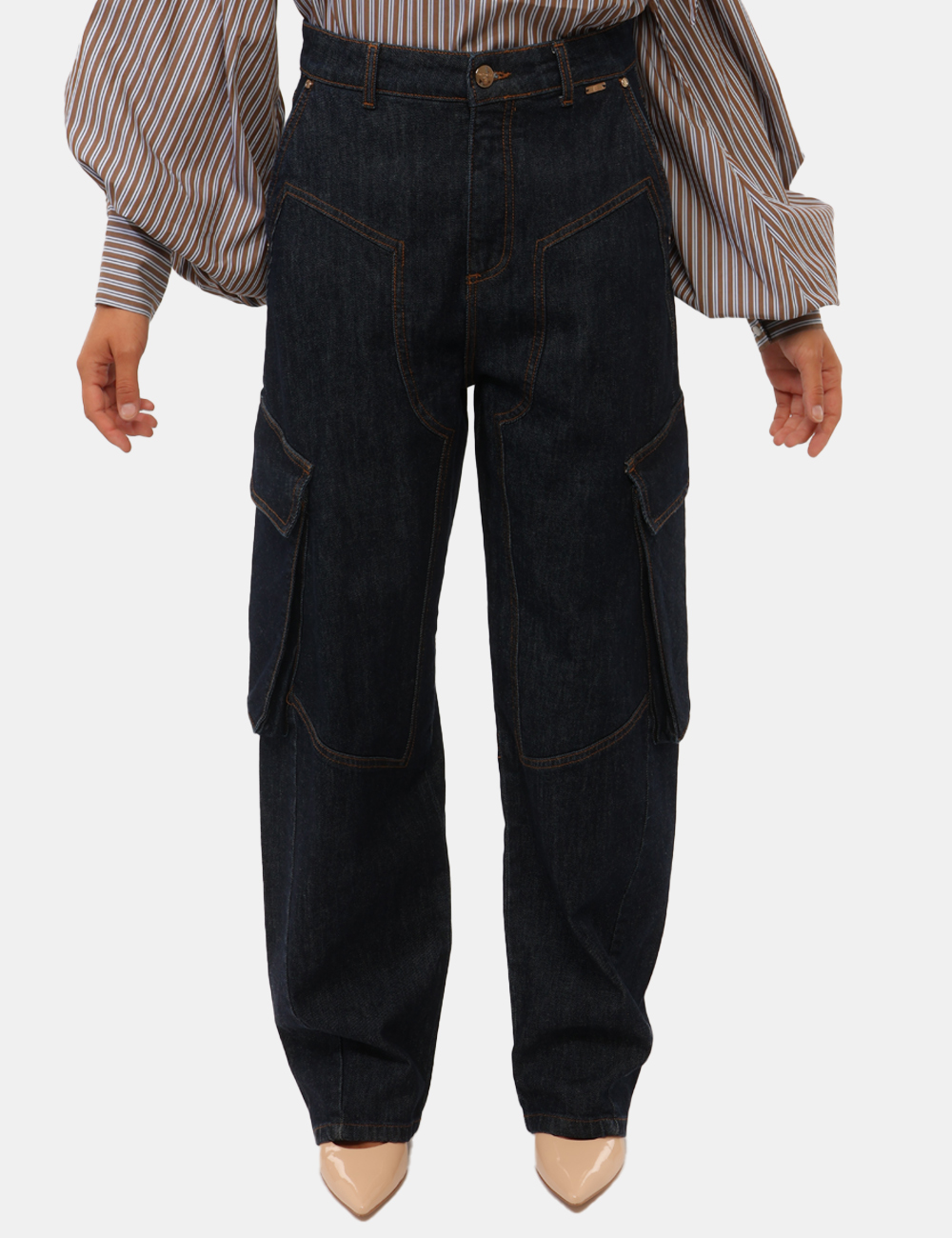 FS26WVC001-D40193-MCC_BLU_AI26_6 Jeans Fracomina Blu tg.27 - Jeans FRACOMINA BluI Jeans FRACOMINA Blu sono la scelta ideale per chi ama uno stile contemporan