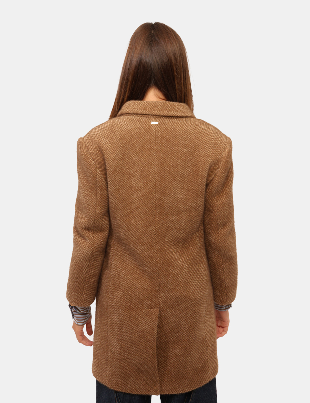 FY26WC1015-W45401-MCC_MARRONE_AI26_2 Cappotto Fracomina Marrone tg.S - Cappotto FRACOMINA MarroneIl Cappotto FRACOMINA Marrone è il capo ideale per affrontare la