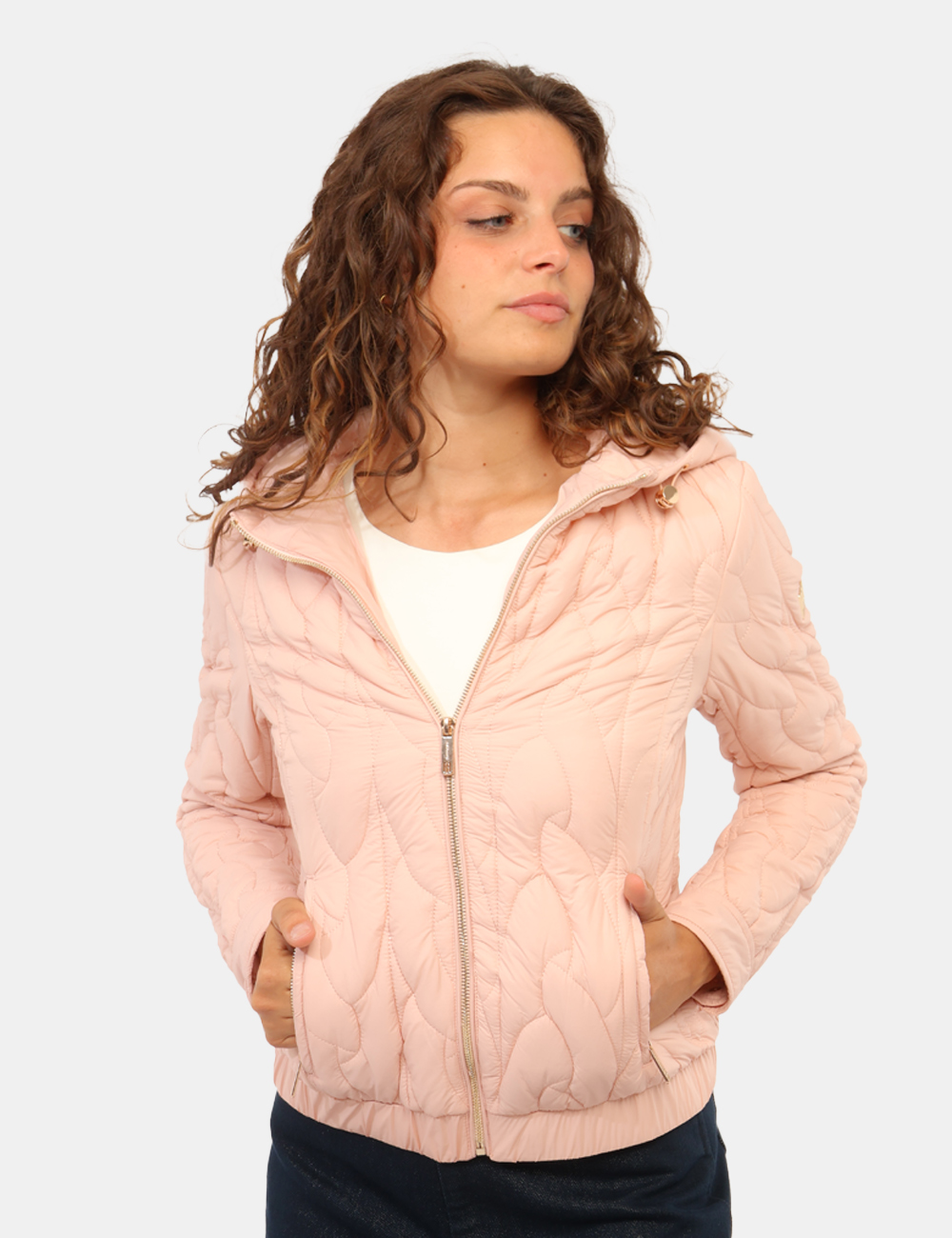 FY26WC3001-O42301-MCC_ROSA_AI26_1 Piumino Fracomina Rosa tg.S - Piumino FRACOMINA RosaIl Piumino FRACOMINA Rosa è la scelta ideale per affrontare le giornate