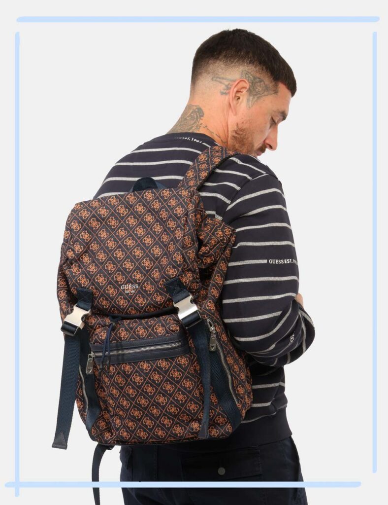 Accessori da uomo firmati - Zaino Guess Blu