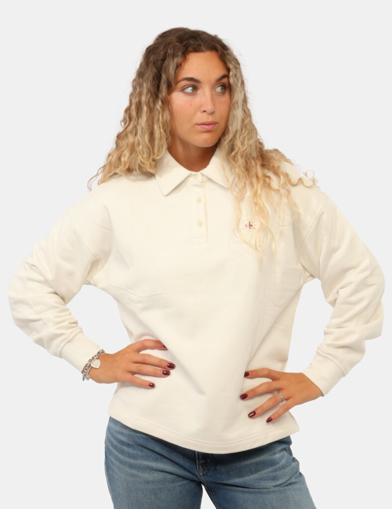 Abbigliamento donna scontato - Polo Calvin Klein Bianca