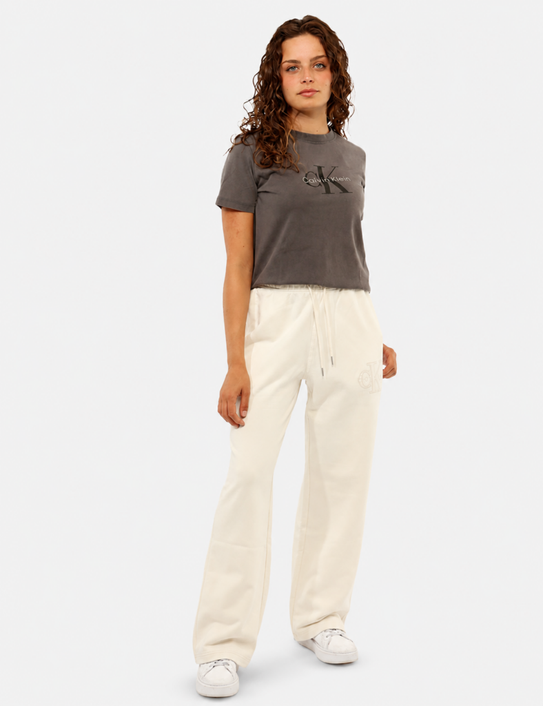 Abbigliamento donna scontato - Pantaloni della tuta Calvin Klein Bianchi