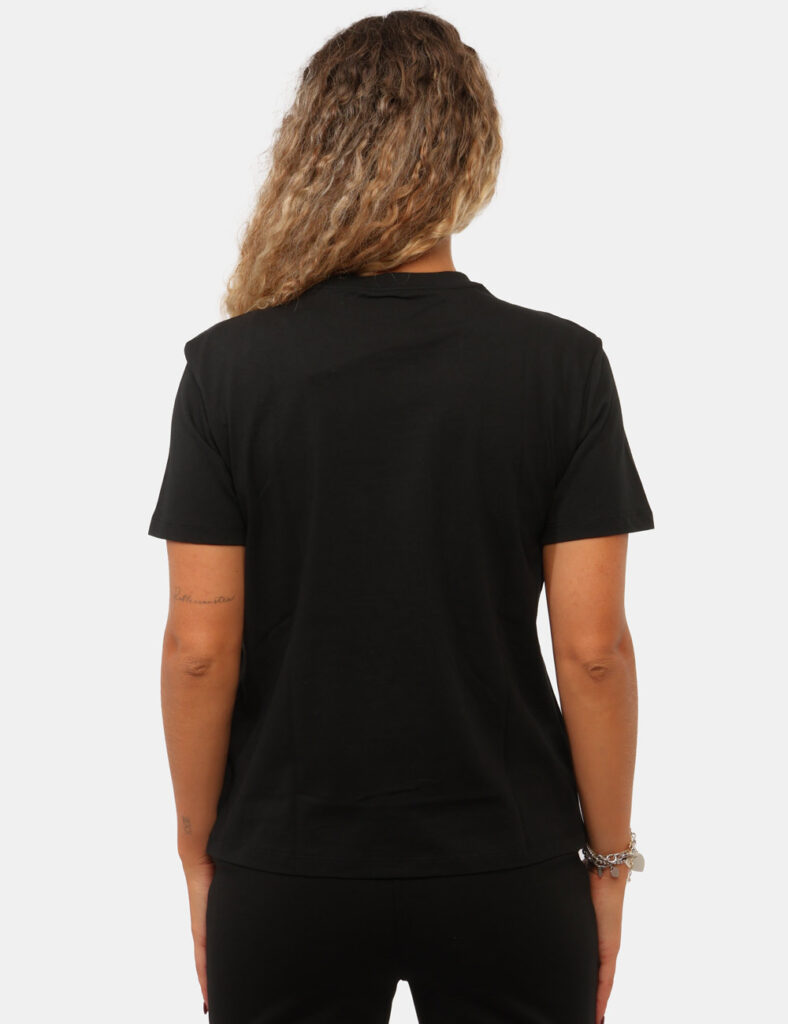 Abbigliamento donna scontato - T-shirt Calvin Klein Nera