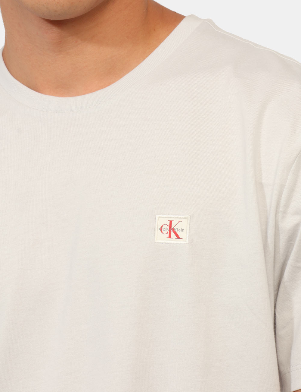 LV04RC272G_PSX_AI26_3 T-shirt Calvin Klein Grigia - T-shirt CALVIN KLEIN Grigia da uomoLa T-shirt CALVIN KLEIN Grigia è un capo indispensabile per