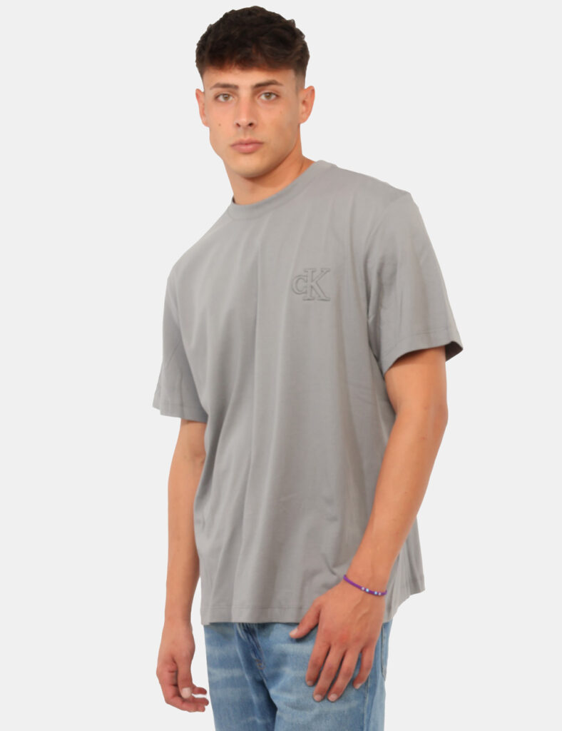 T-shirt Calvin Klein Grigia