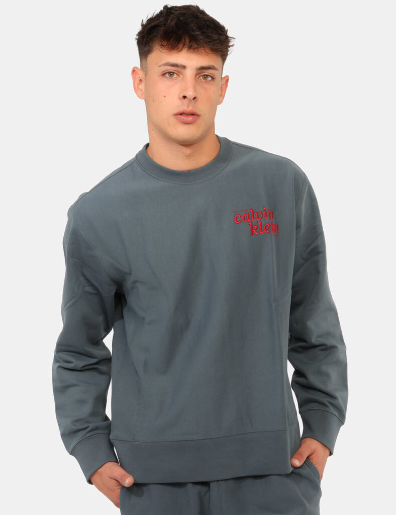 Felpa Calvin Klein Blu
