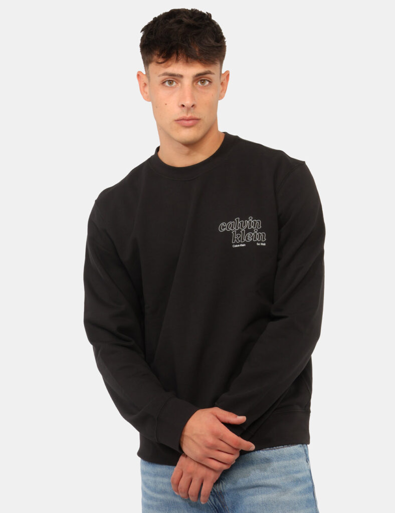Felpa Calvin Klein Nera