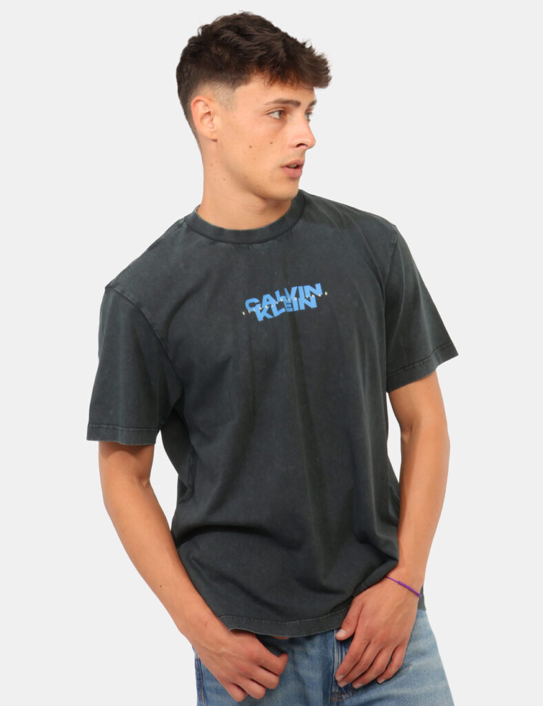 T-shirt Calvin Klein Grigia