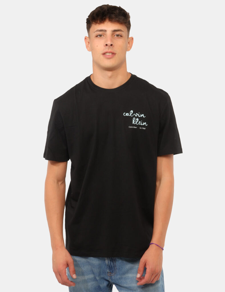 T-shirt Calvin Klein Nera