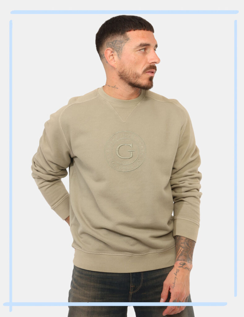 Felpa Guess Verde tg.L