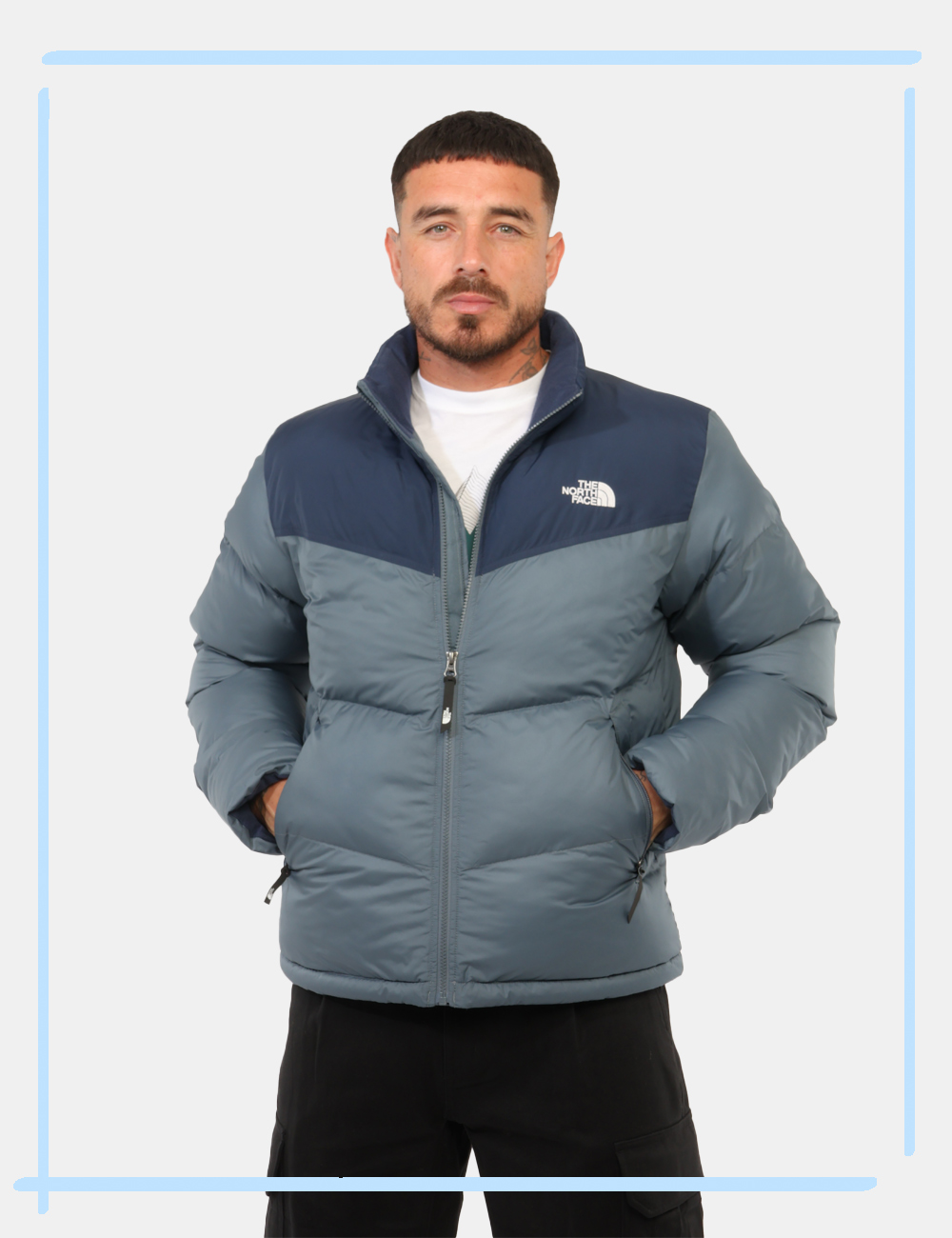 NF0A853IS62S-V-CC_AZZURRO_AI26_1 Piumino The North Face Blu tg.M - Piumino THE NORTH FACE Blu da uomo Il Piumino THE NORTH FACE Blu è la scelta ideale per ch