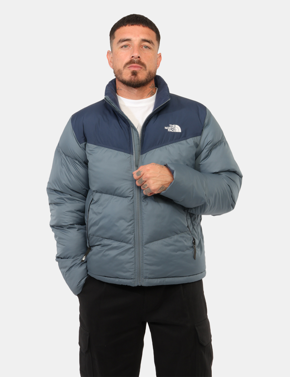 NF0A853IS62S-V-CC_AZZURRO_AI26_5 Piumino The North Face Blu tg.M - Piumino THE NORTH FACE Blu da uomo Il Piumino THE NORTH FACE Blu è la scelta ideale per ch