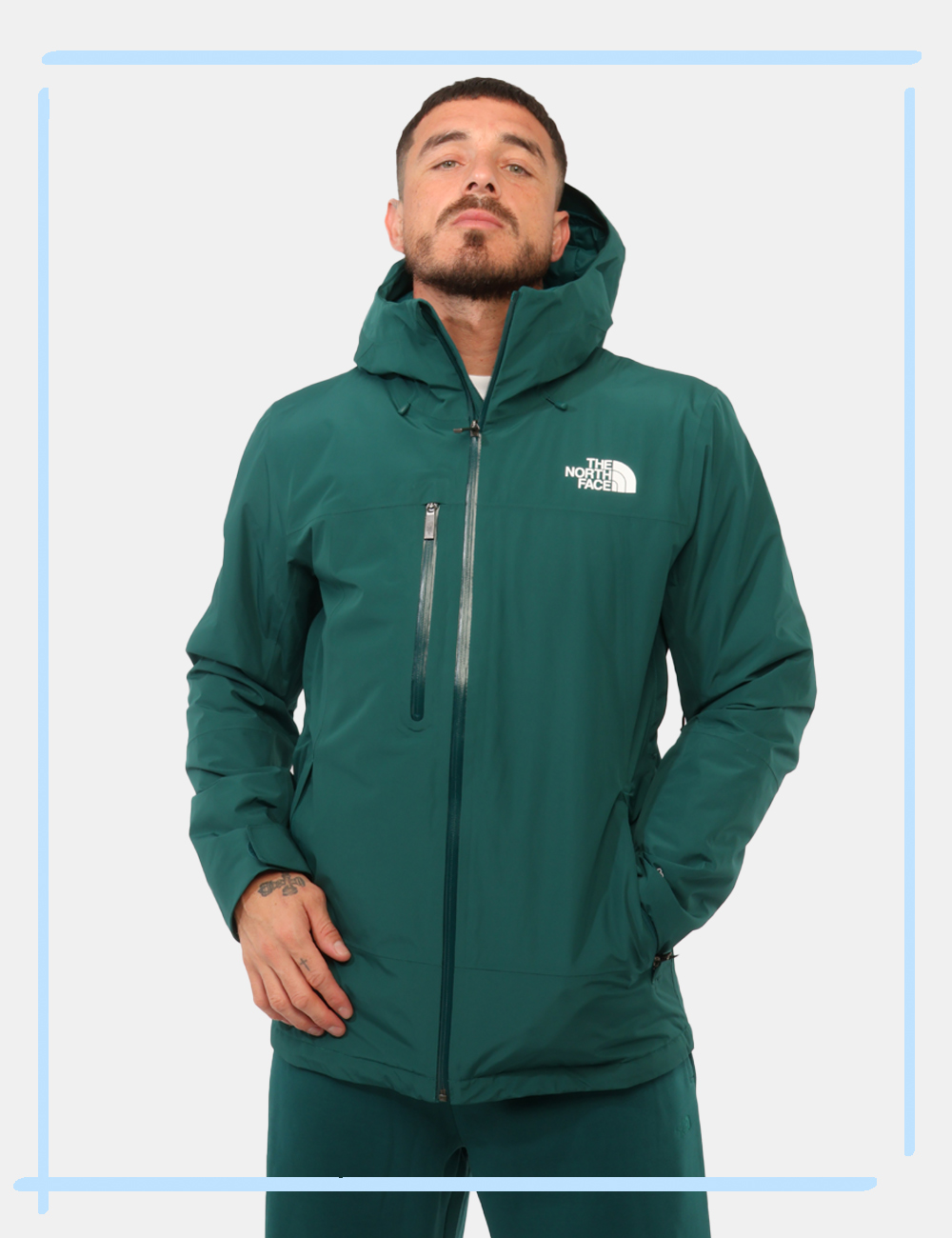 NF0A87Y9N4JS-V-CC_VERDE_AI26_1 Piumino The North Face Verde tg.M - Piumino THE NORTH FACE Verde da uomo Il Piumino THE NORTH FACE Verde è il compagno ideal