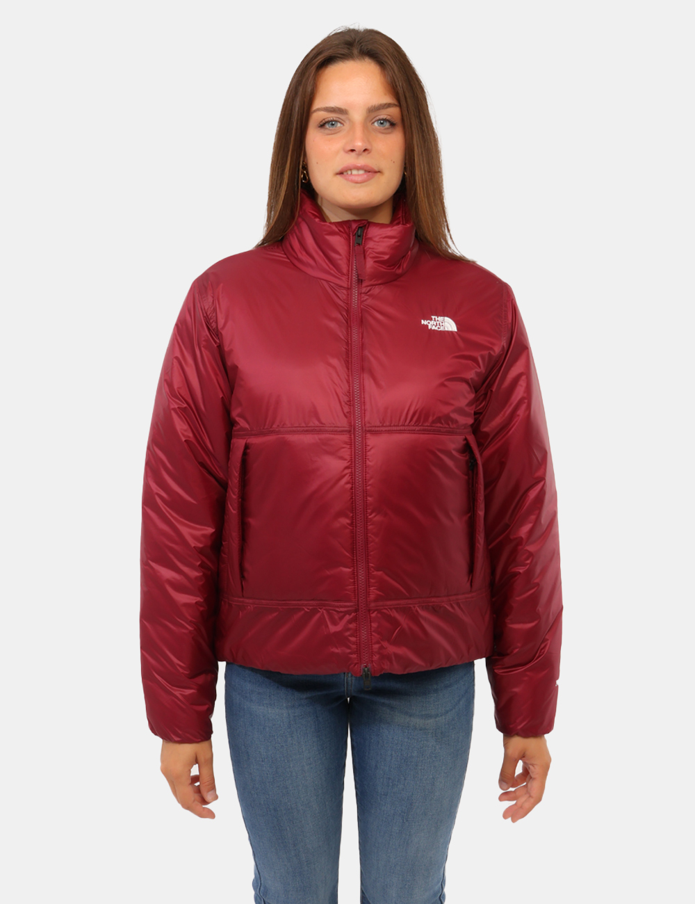 NF0A8H1EMVOS-V-CC_BORDEAUX_AI26_7 Piumino The North Face Bordeaux tg.S - Piumino THE NORTH FACE Bordeaux da donna Il Piumino THE NORTH FACE Bordeaux è la scel