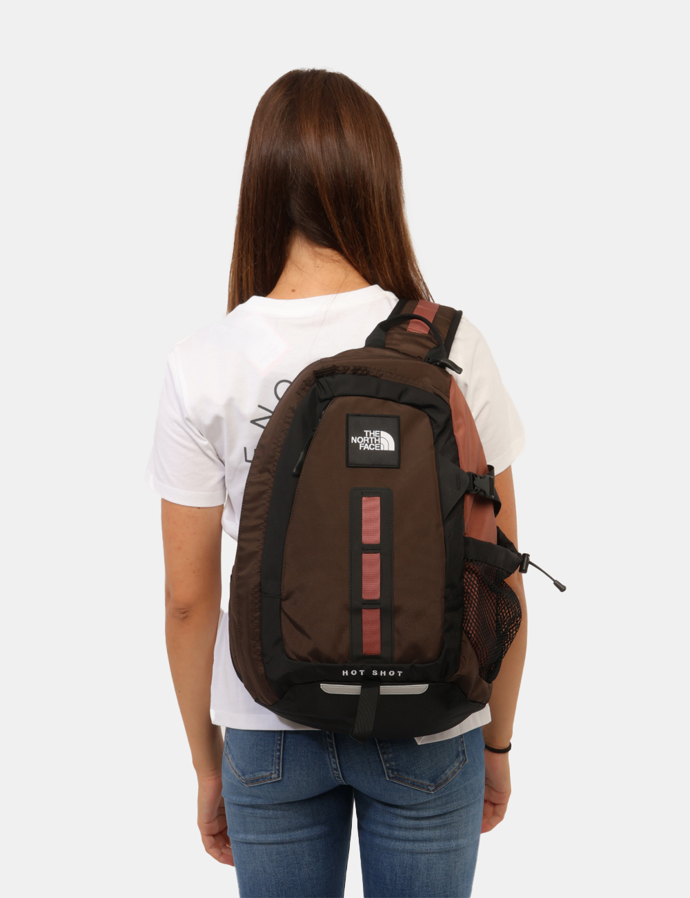 NF0A8JCE921S-V-CC_MARRONE_AI26_8 Zaino The North Face Marrone - Zaino THE NORTH FACE Marrone da uomo Lo Zaino THE NORTH FACE Marrone è l'accessorio ideale pe