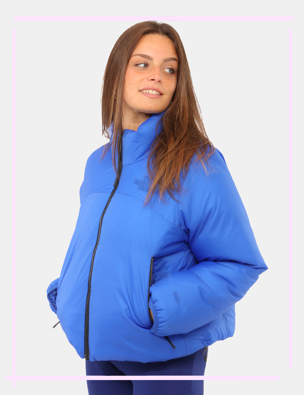 NF0A8JMCEF1S-V-CC_BLU_AI26_1 Piumino The North Face Blu tg.S - Piumino THE NORTH FACE Blu da donna Il Piumino THE NORTH FACE Blu è la soluzione ideale pe