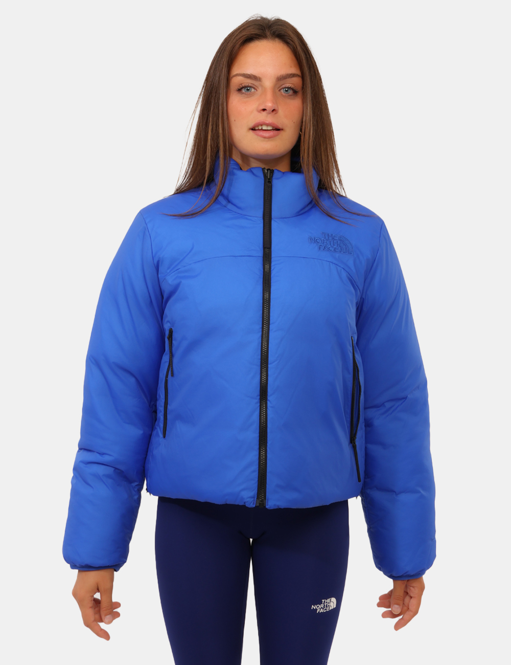 NF0A8JMCEF1S-V-CC_BLU_AI26_6 Piumino The North Face Blu tg.S - Piumino THE NORTH FACE Blu da donna Il Piumino THE NORTH FACE Blu è la soluzione ideale pe
