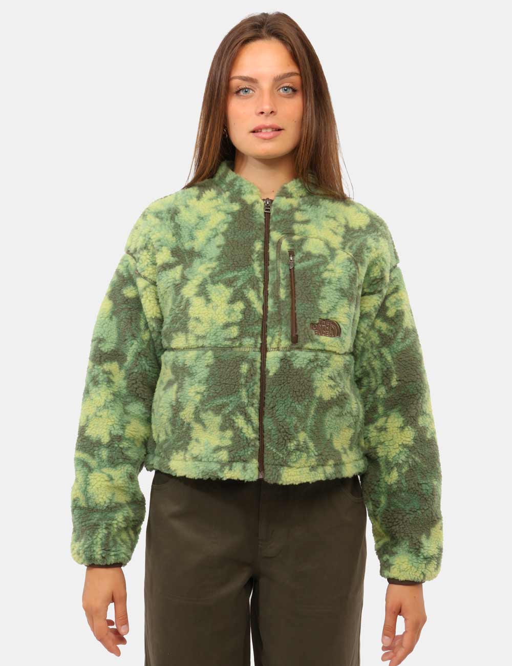NF0A8KR0T2ZS-V-CC_VERDE_AI26_6 Giacca The North Face Verde tg.S - Giacca THE NORTH FACE Verde da donna La Giacca THE NORTH FACE Verde è la scelta ideale pe