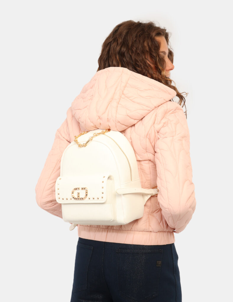 Zaino Gaudi Bianco - Zaino GAUDI Bianco da donna Lo Zaino GAUDI Bianco da donna è l'accessorio ideale per chi desidera unire