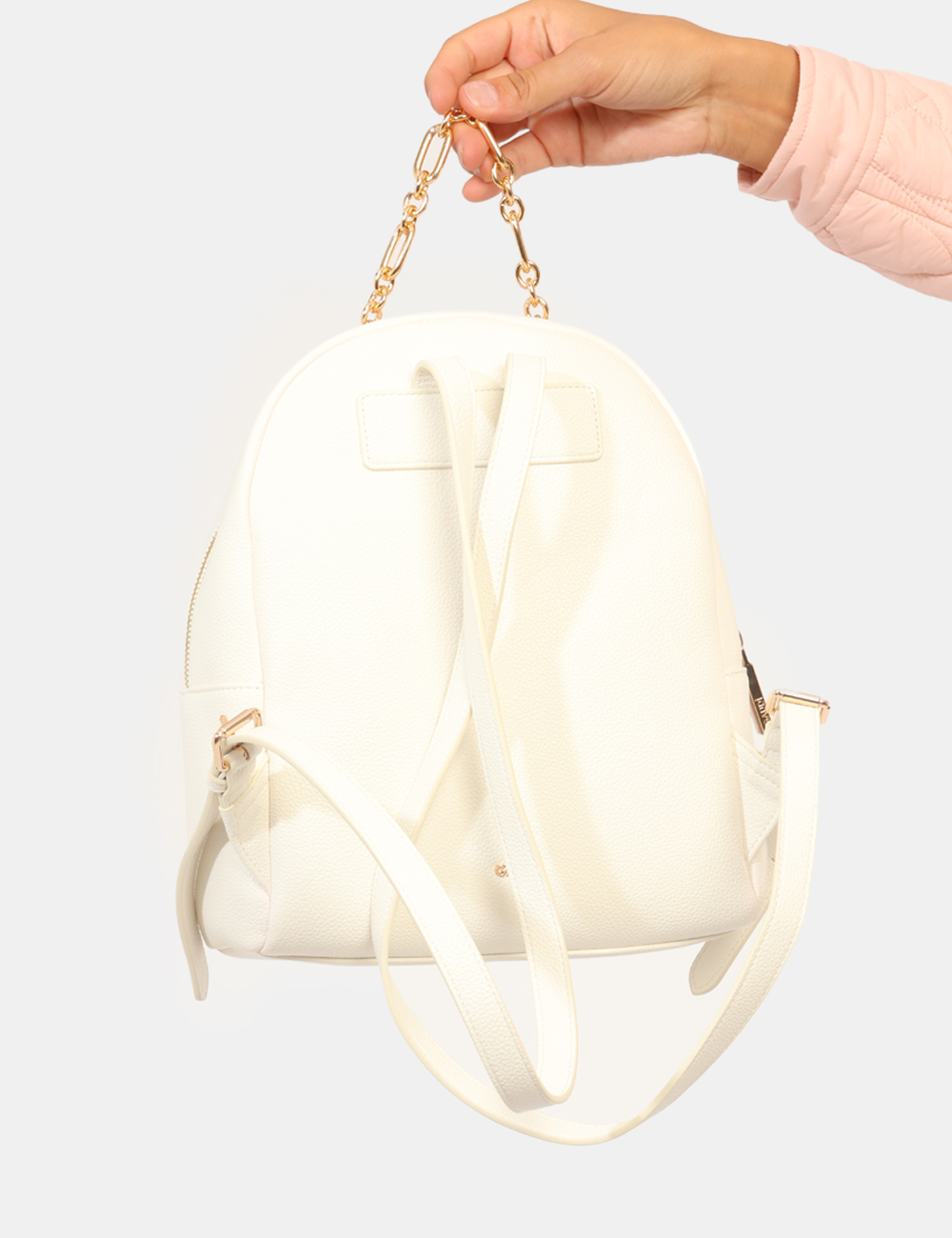 V4AE-11622-W-CC_BIANCO_AI26_4 Zaino Gaudi Bianco - Zaino GAUDI Bianco da donna Lo Zaino GAUDI Bianco da donna è l'accessorio ideale per chi desidera unire
