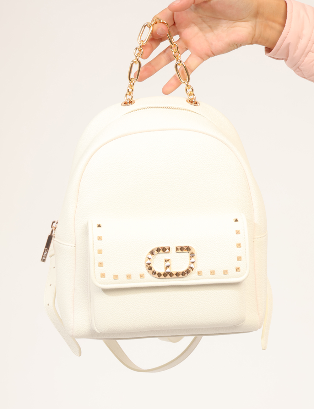 V4AE-11622-W-CC_BIANCO_AI26_6 Zaino Gaudi Bianco - Zaino GAUDI Bianco da donna Lo Zaino GAUDI Bianco da donna è l'accessorio ideale per chi desidera unire