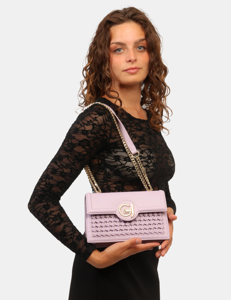 Pochette clutch da donna scontata - Borsa Gaudi Viola