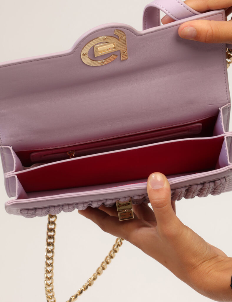 Pochette clutch da donna scontata - Borsa Gaudi Viola