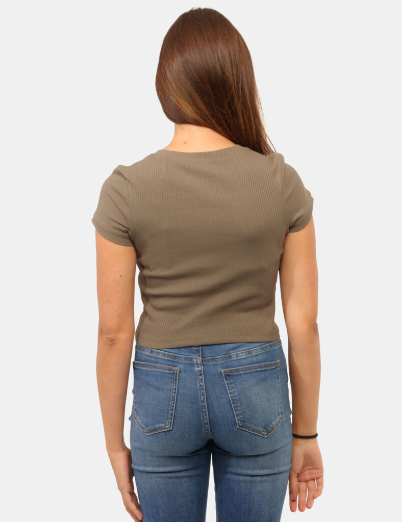 Abbigliamento donna scontato - T-shirt Guess Verde tg.S