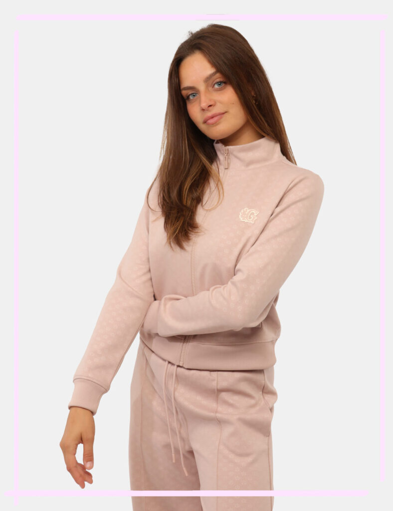 Abbigliamento donna scontato - Felpa Guess Rosa tg.S