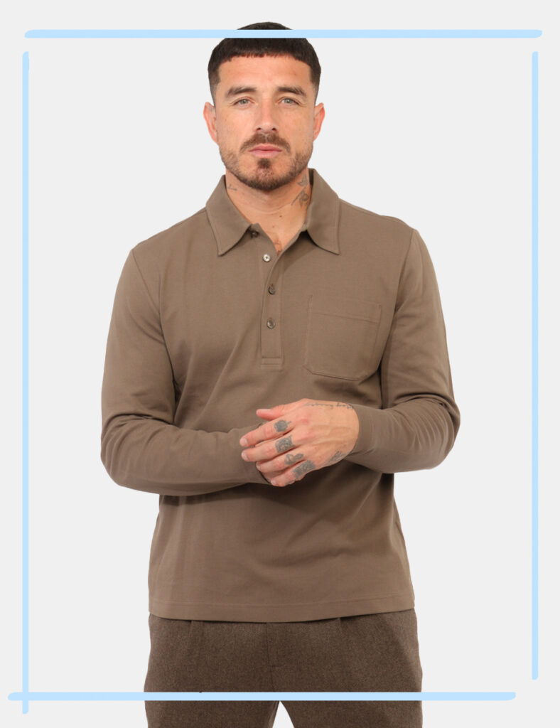Polo Gant Marrone tg.M