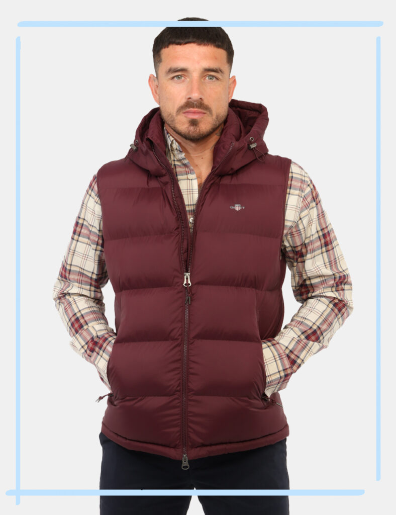Smanicato Gant Bordeaux tg.M