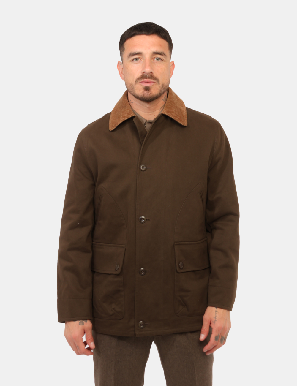 7006671-D-CC_MARRONE_AI26_8 Giacca Gant Marrone tg.M - Giacca GANT Marrone da uomo La Giacca GANT Marrone da uomo è il capo perfetto per chi cerca un eq