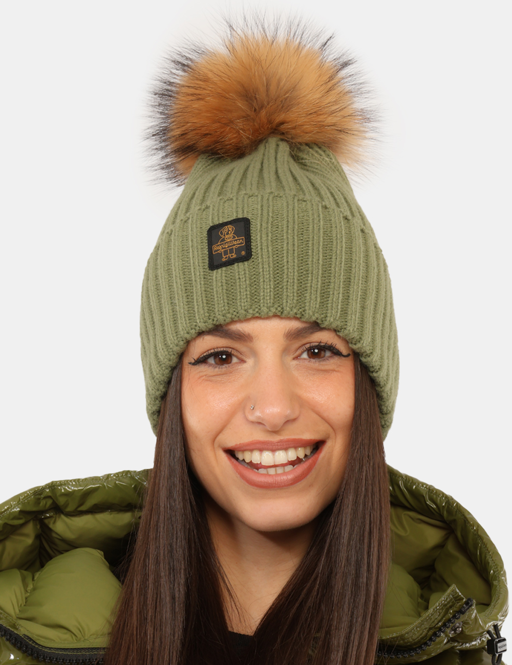 B05508-M-CC_VERDE_AI26_4 Cappello Refrigiwear Verde - Cappello Refrigiwear Verde da donnaIl Cappello REFRIGIWEAR è un accessorio caldo e caratterist