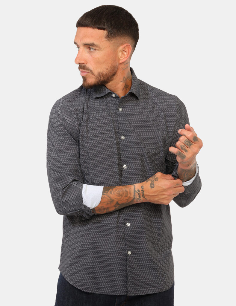 Outlet camicia da uomo scontata - Camicia Sseinse Grigia