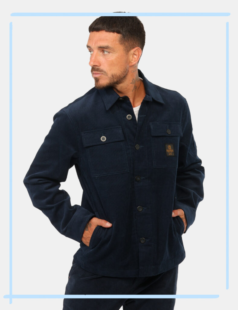 Outlet camicia da uomo scontata - Camicia Refrigiwear Blu tg.L