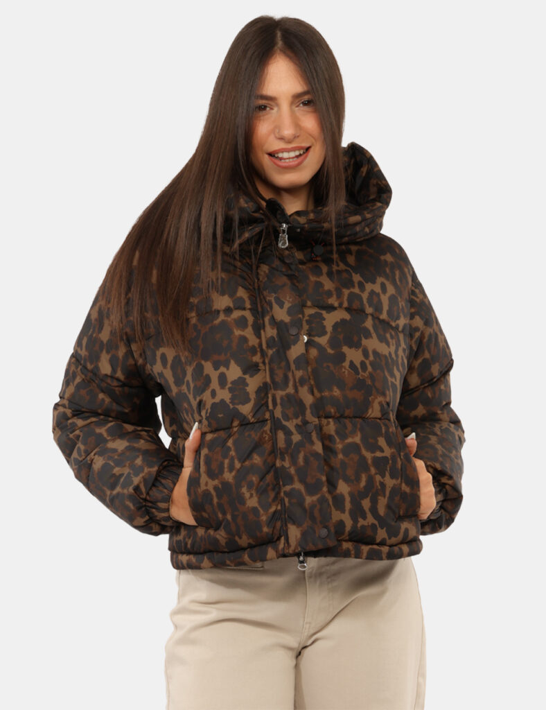 Abbigliamento donna scontato - Piumino Save The Duck Marrone tg.S