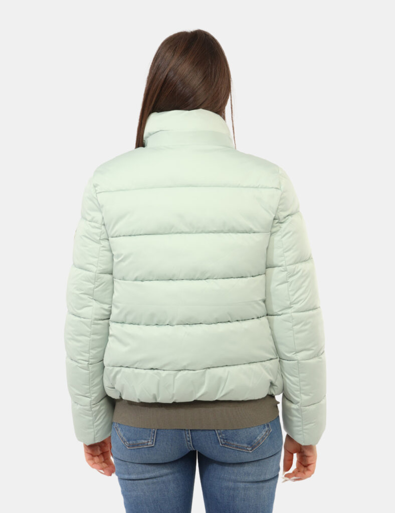 Piumino Save The Duck Azzurro tg.S - Piumino Save The Duck Azzurro da donna Il Piumino SAVE THE DUCK Azzurro da donna è un c