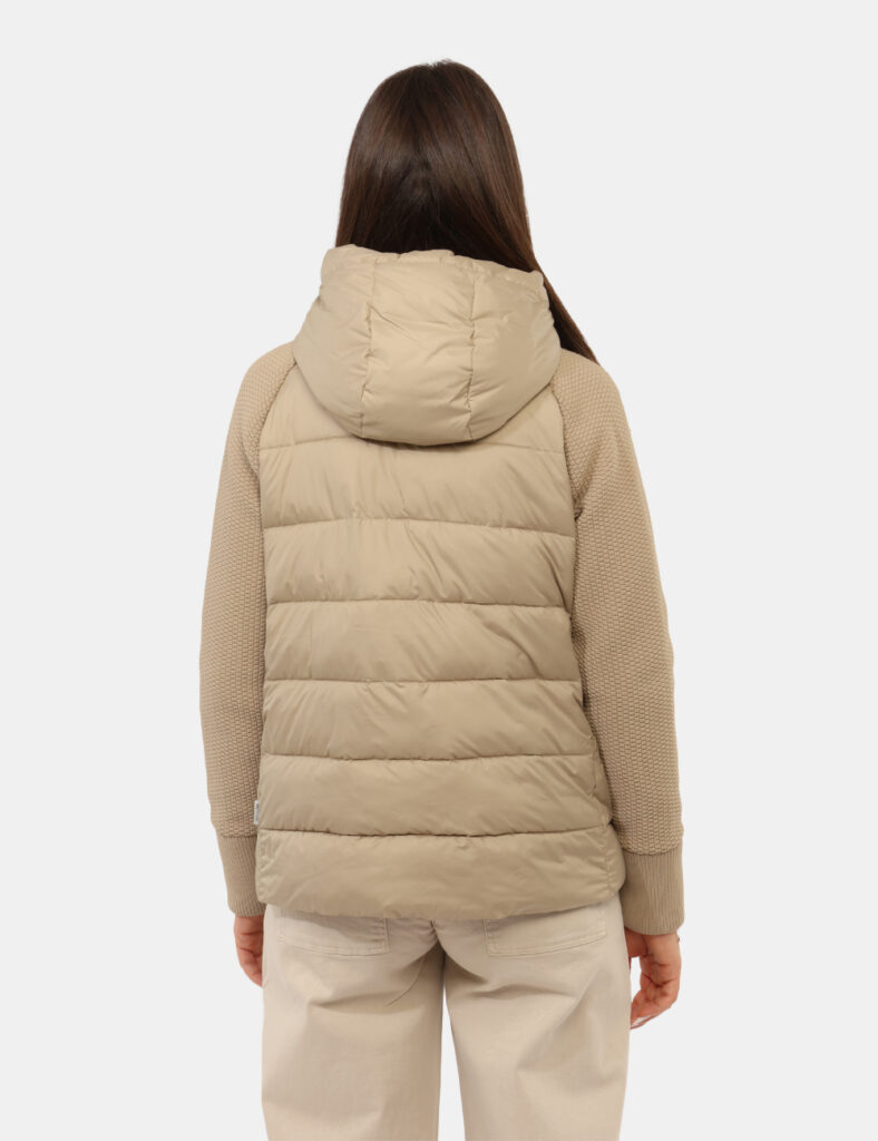 Piumino Save The Duck Beige tg.S - Piumino Save The Duck Beige da donna Il Piumino SAVE THE DUCK Beige da donna è un capospa